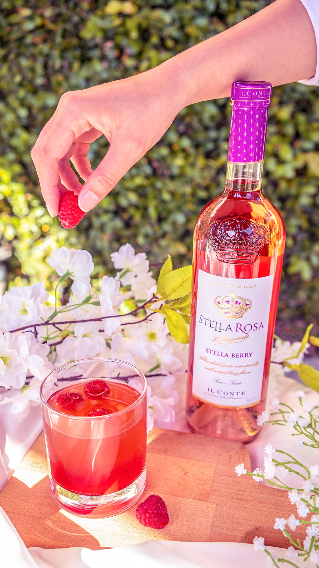 Stella Rosa Imperiale Moscato Punch Cocktail Recipe Sweet Wine Club