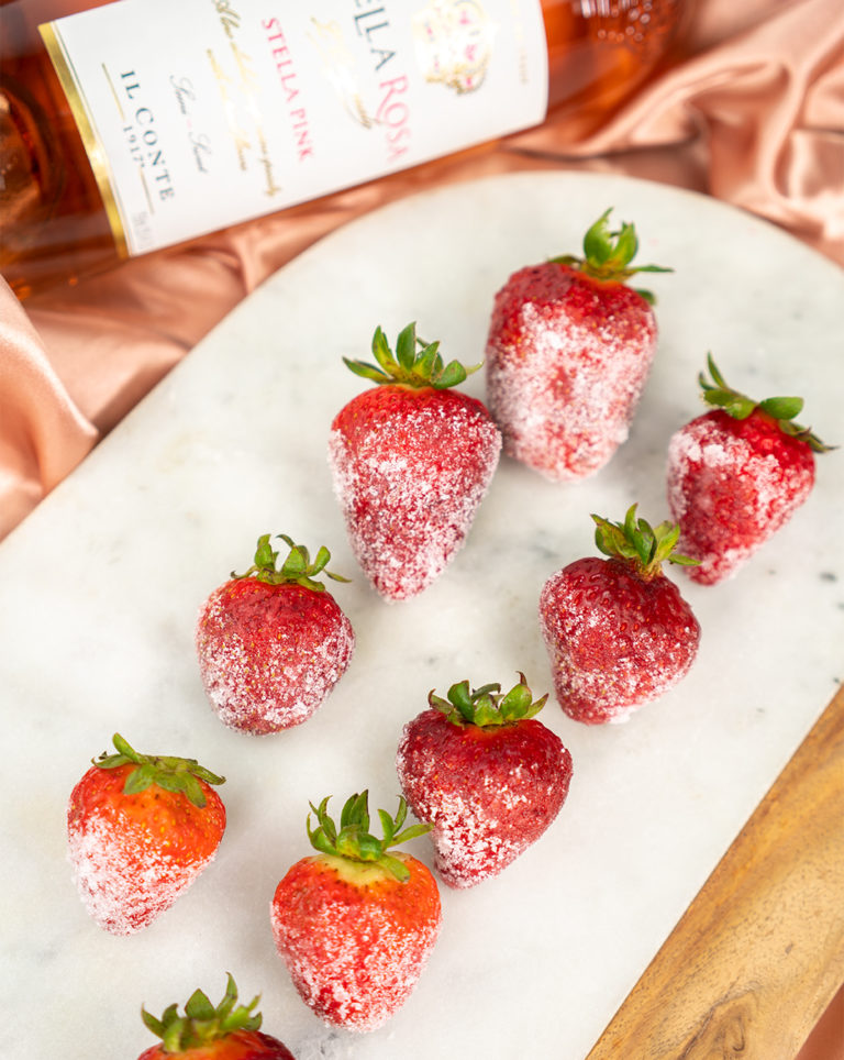 MoscatoDipped Strawberries Sweet Wine Club