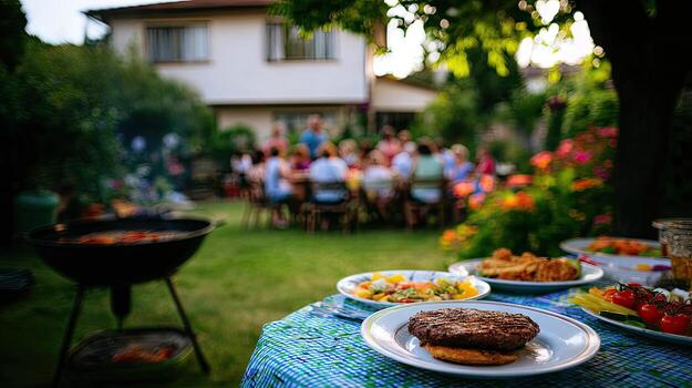 a-table-with-food-on-it-photo